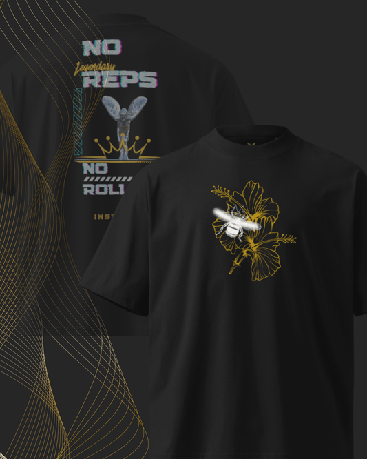 No Reps, No Rollie's Oversized T-Shirt-Pistachio