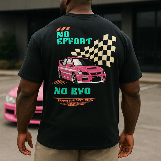 Unisex Organic Oversized "No Effort, No Evo" | Stanley/Stella SATU020 - Pistachio