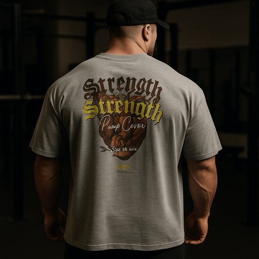 Unisex Organic Oversized "Strength" Pump - Cover | Stanley/Stella SATU020 - Pistachio